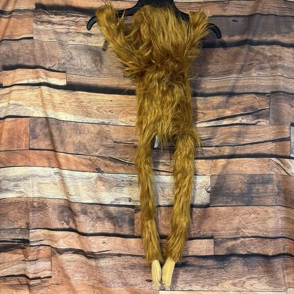 Vintage 1980 Furry Huggems Beaver Wrap Plush Puppet Squeaker Toy Hanging Brown - Picture 7 of 9